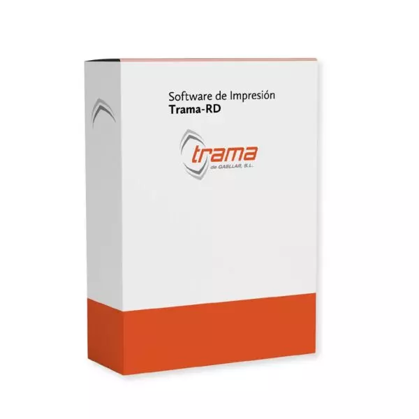 caja software de impresión Trama-RD