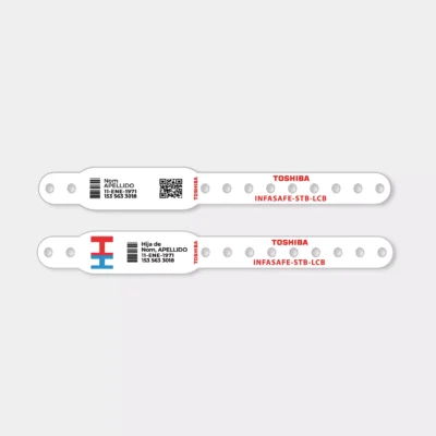 pulseras Toshiba INFA-SAFE hospitales