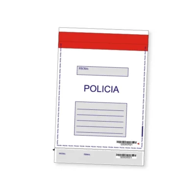 sobres de seguridad sobres policia